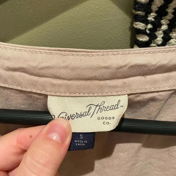 UNIVERSAL THREAD BLUSH PINK ZIP UP DRESS SIZE S - Picture 4 of 5